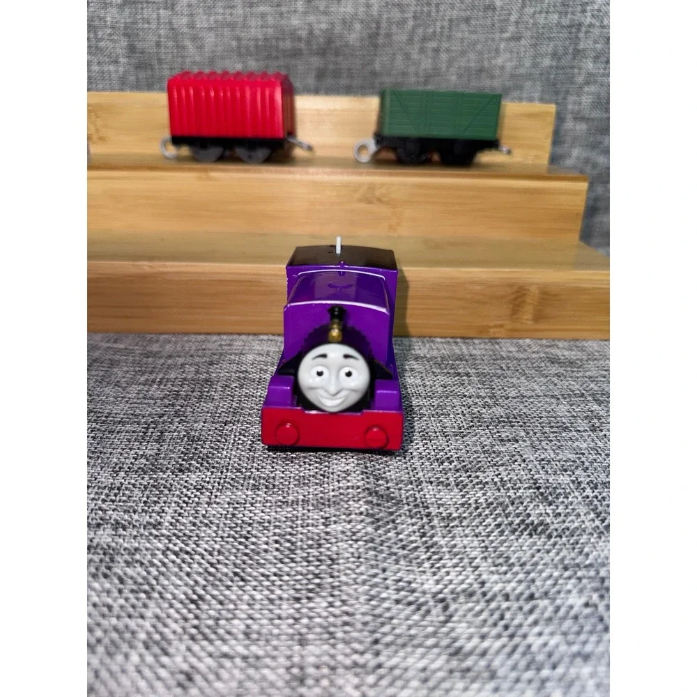 Thomas & Friends TrackMaster Charlie Motorized Engine Purple Train with Cargo